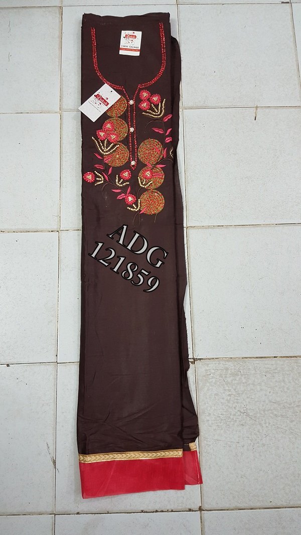 Neck Top Duppata Design