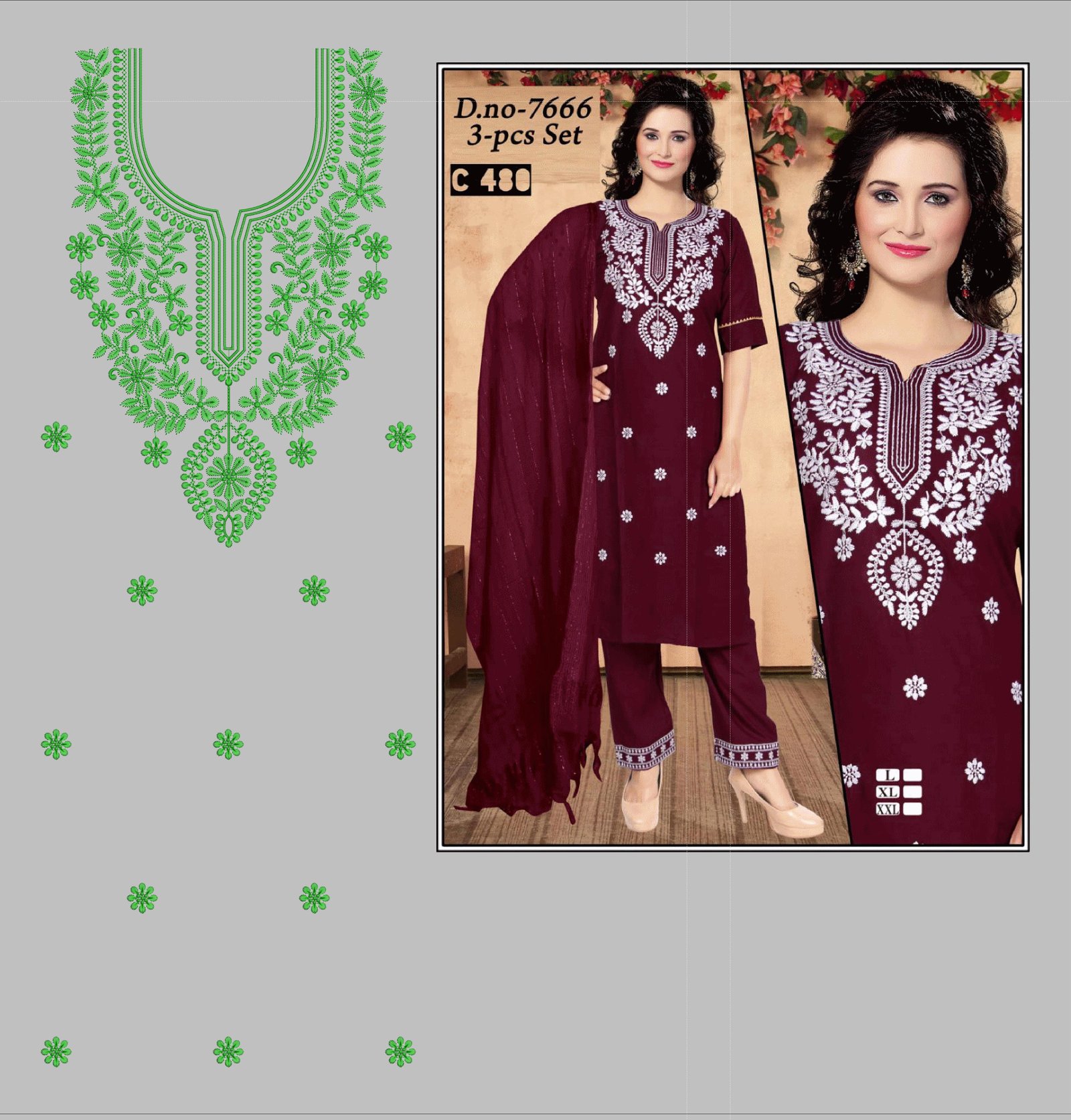 fancy kurti