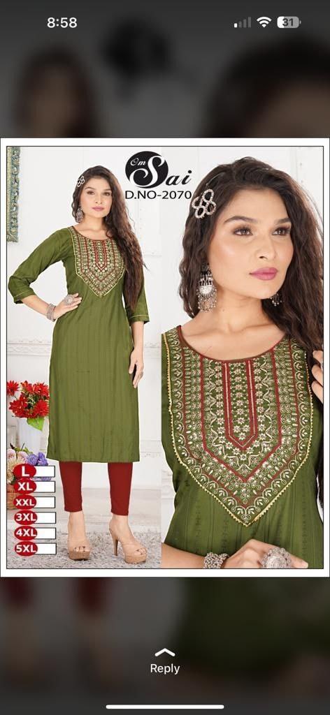 fancy kurti