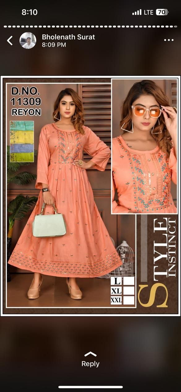 fancy kurti