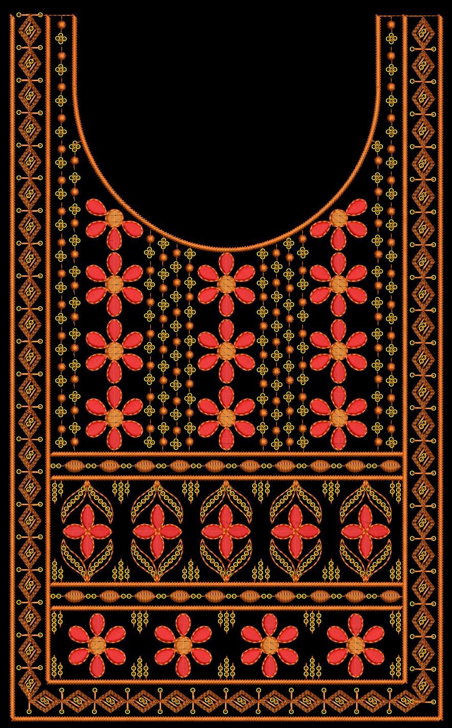 FANCY KURTI NECK