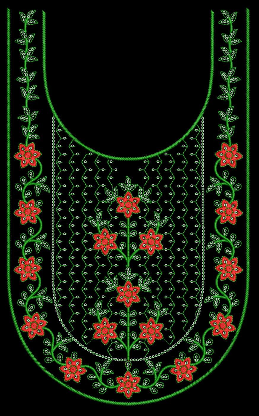 FANCY KURTI NECK