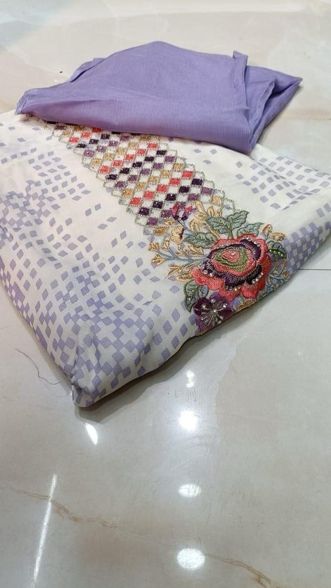 Fancy top & dupatta
