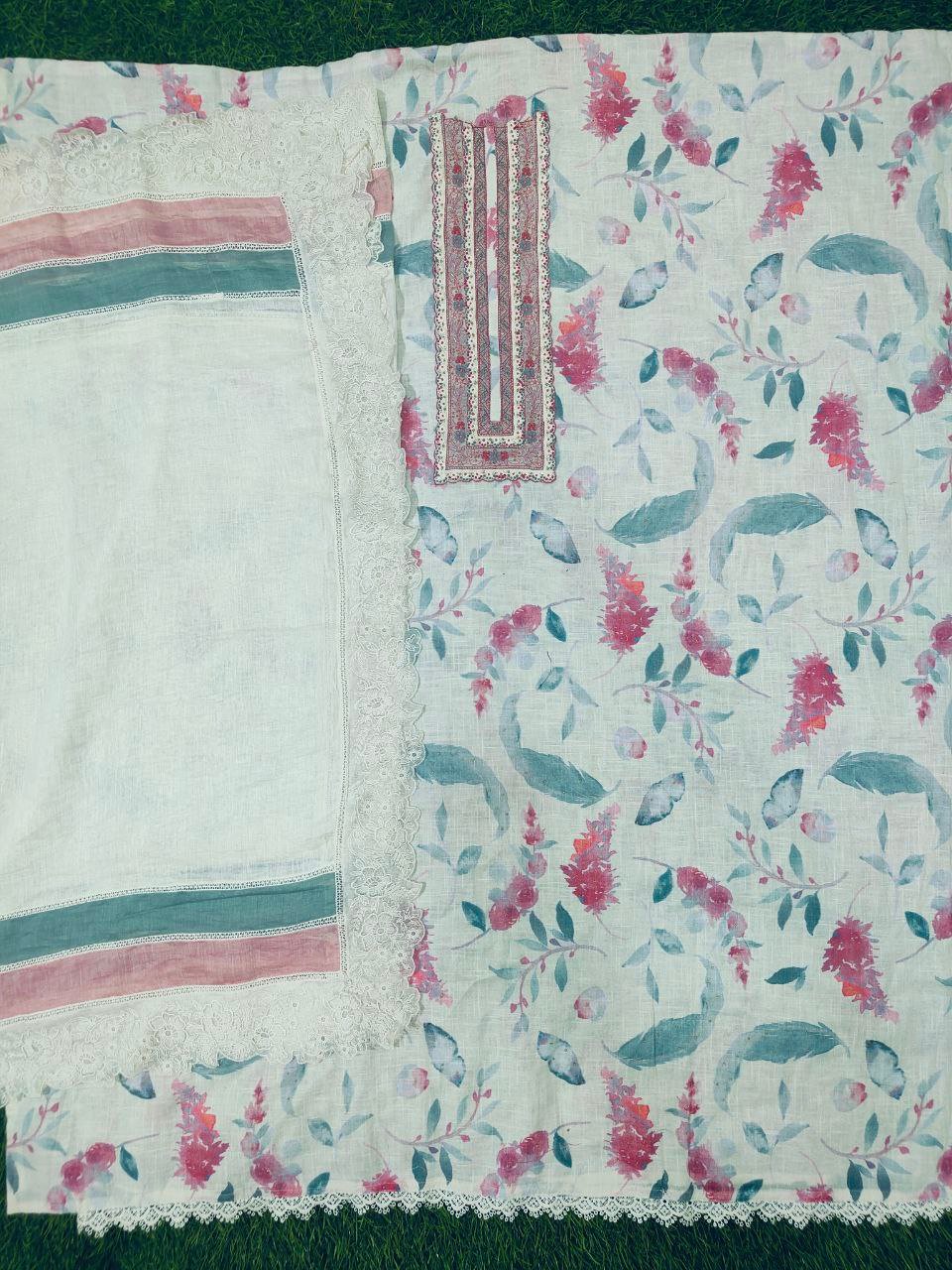 Fancy top & dupatta