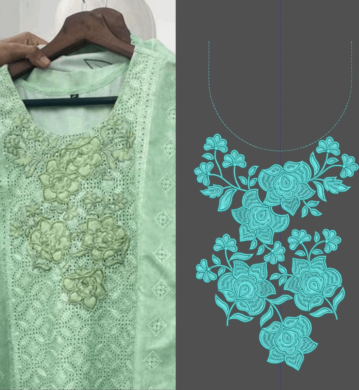 FANCY KURTI NECK
