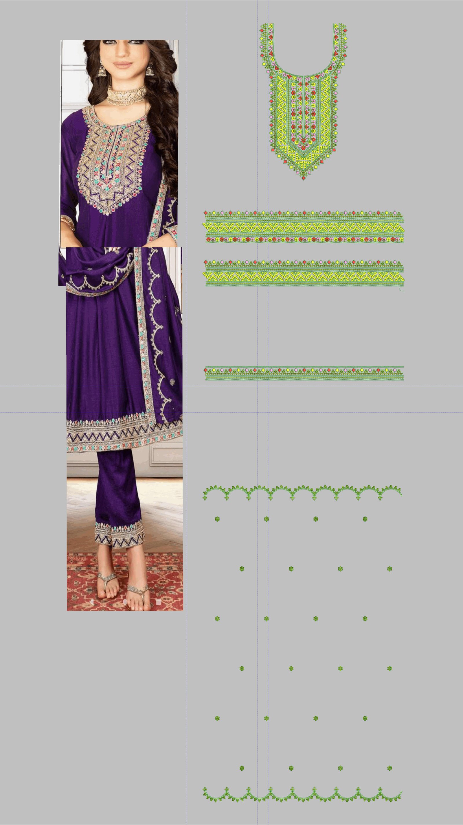 FANCY KURTY & dupatta