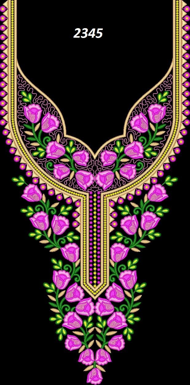 fancy kurti neck