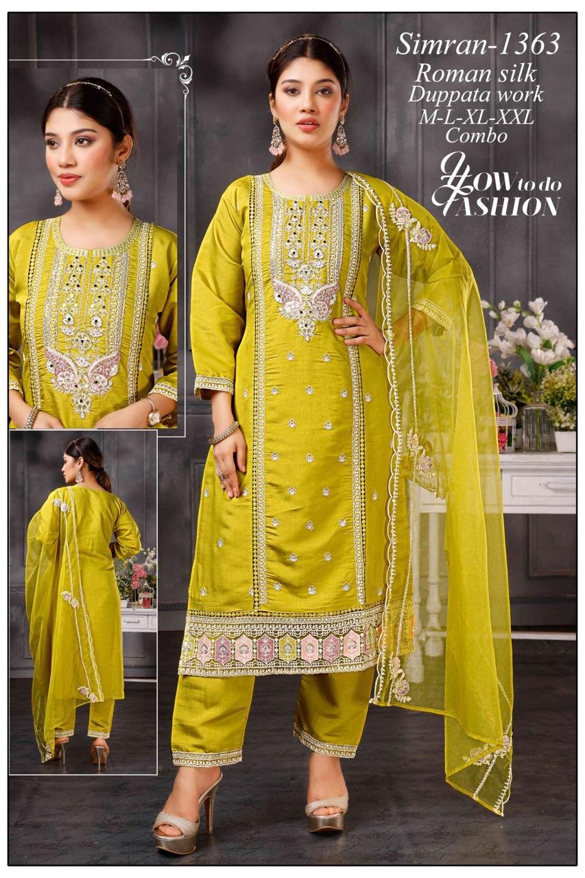 fancy top penal & dupatta