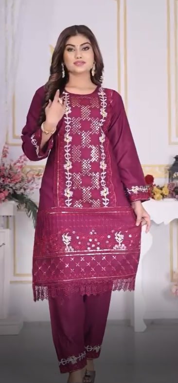 fancy top & daman