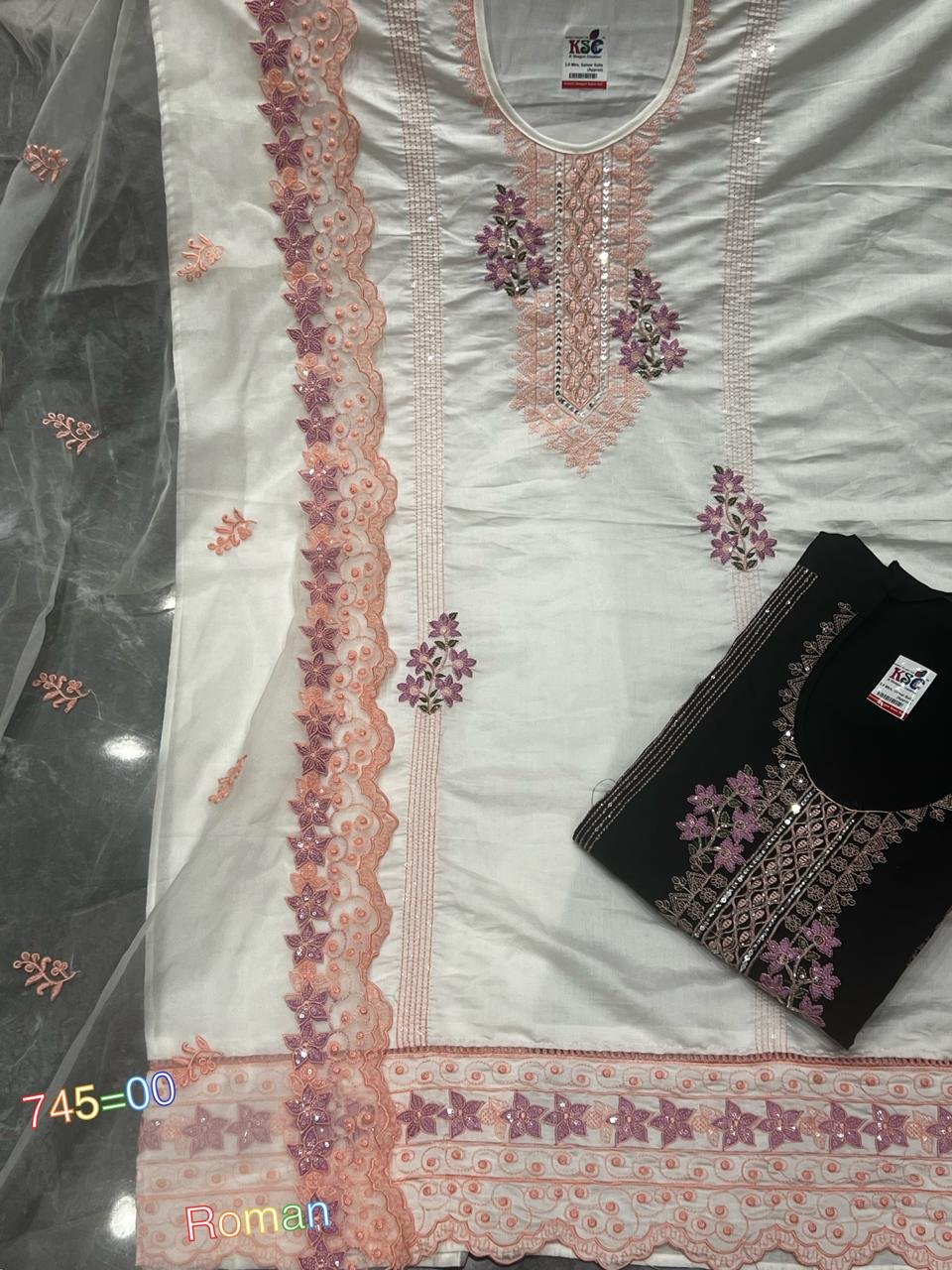 fancy top penal & dupatta