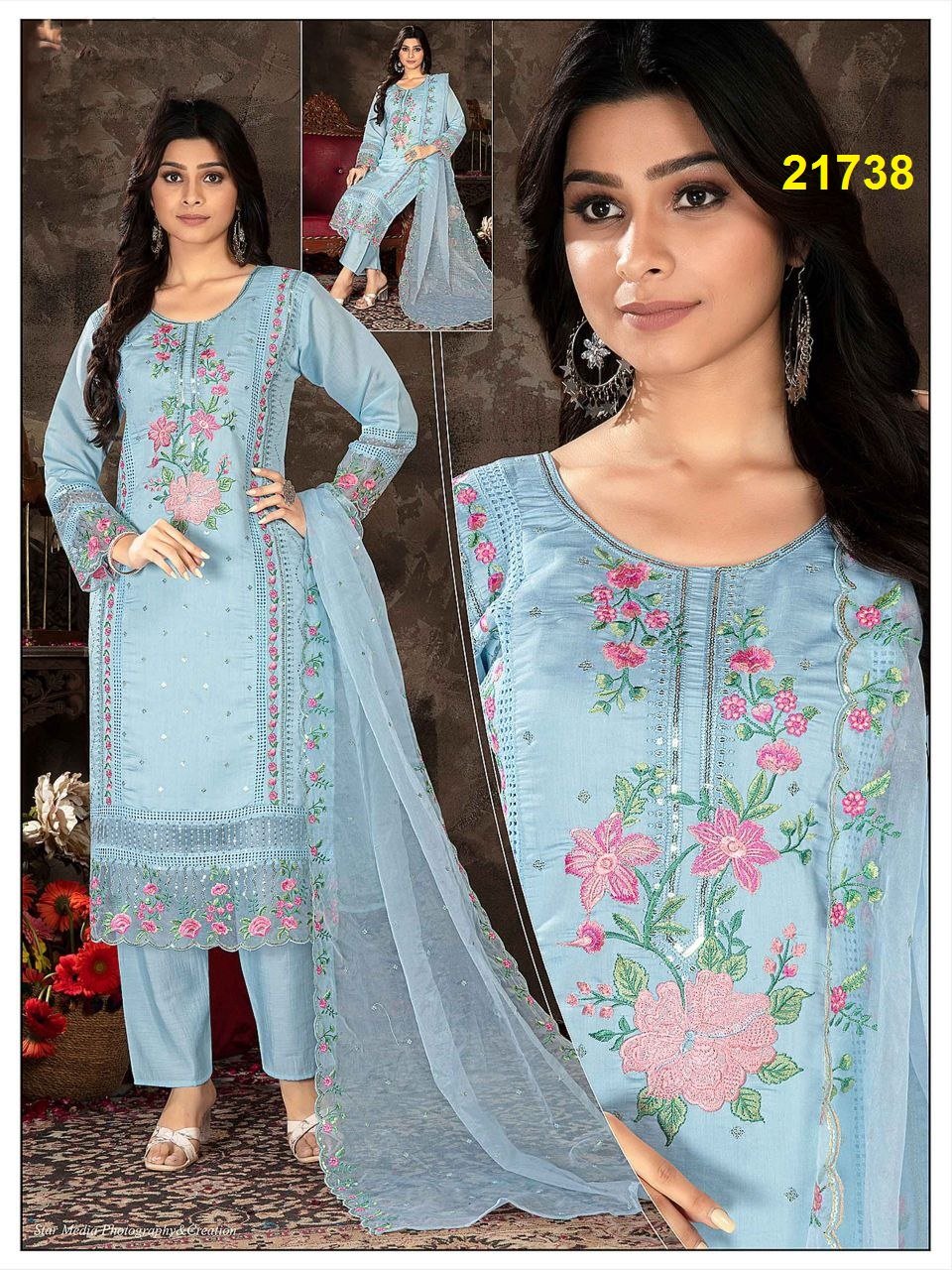 fancy top penal & dupatta