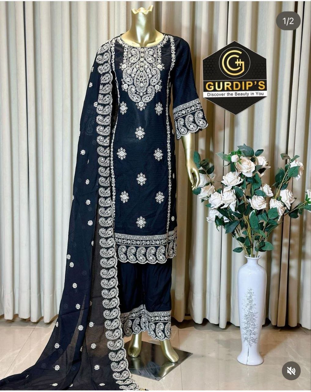 fancy top penal & dupatta