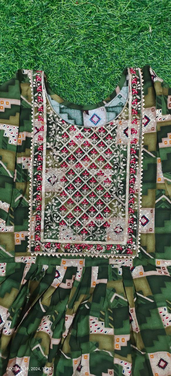fancy kurti neck