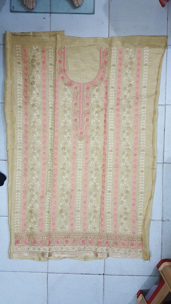 Daman & Single Head top & Duppata