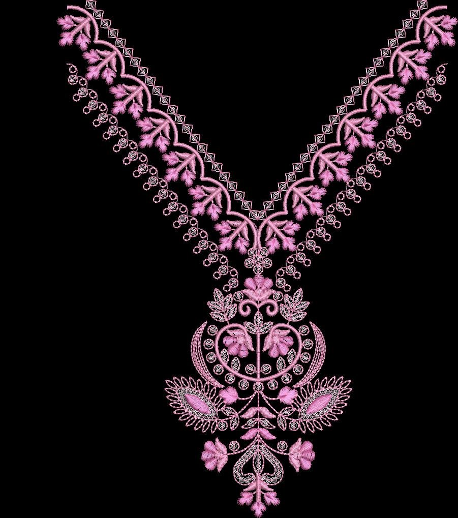 fancy kurti neck
