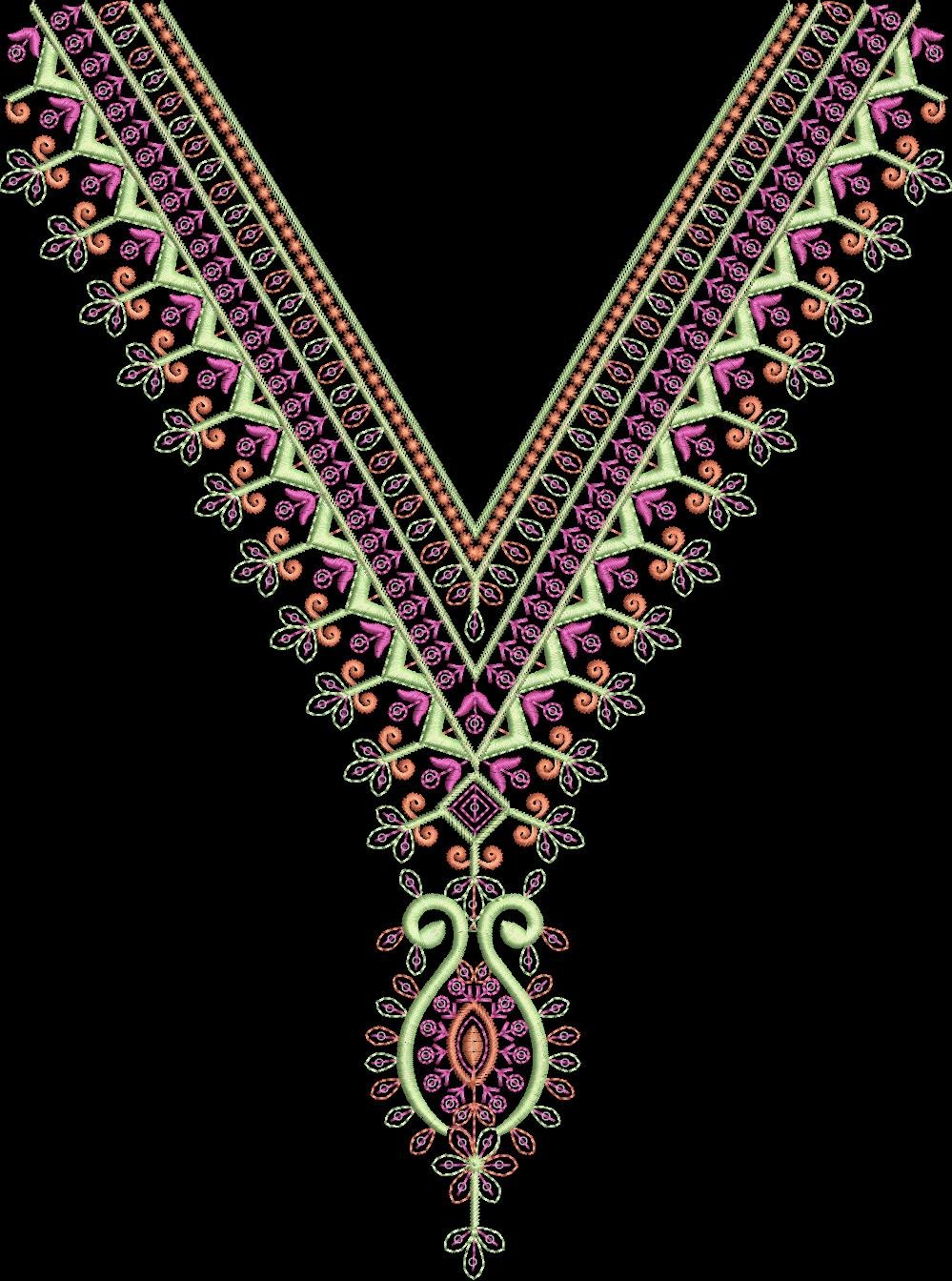 fancy kurti neck