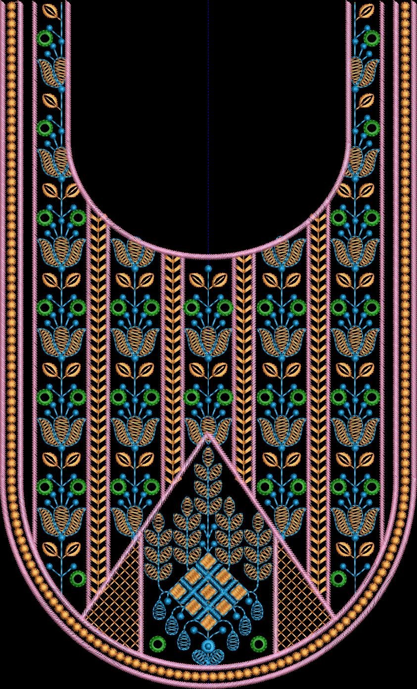 fancy kurti neck