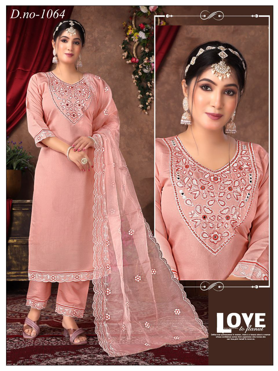 fancy kurti & daman