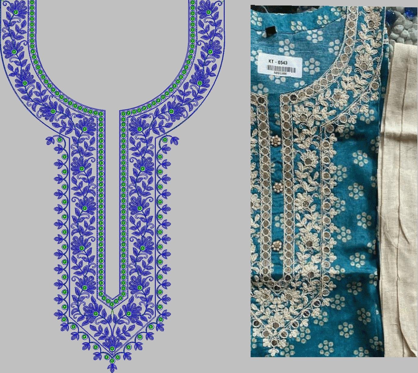 FANCY KURTI NECK