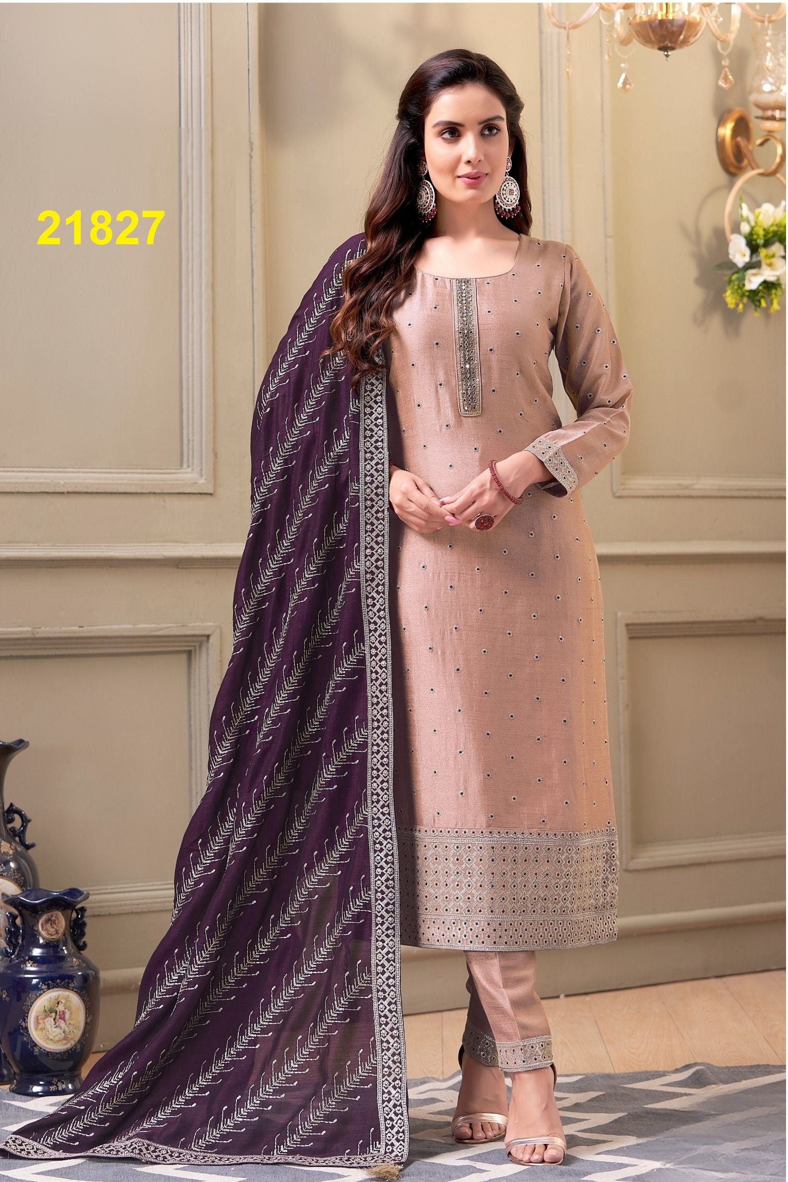 fancy top & dupatta