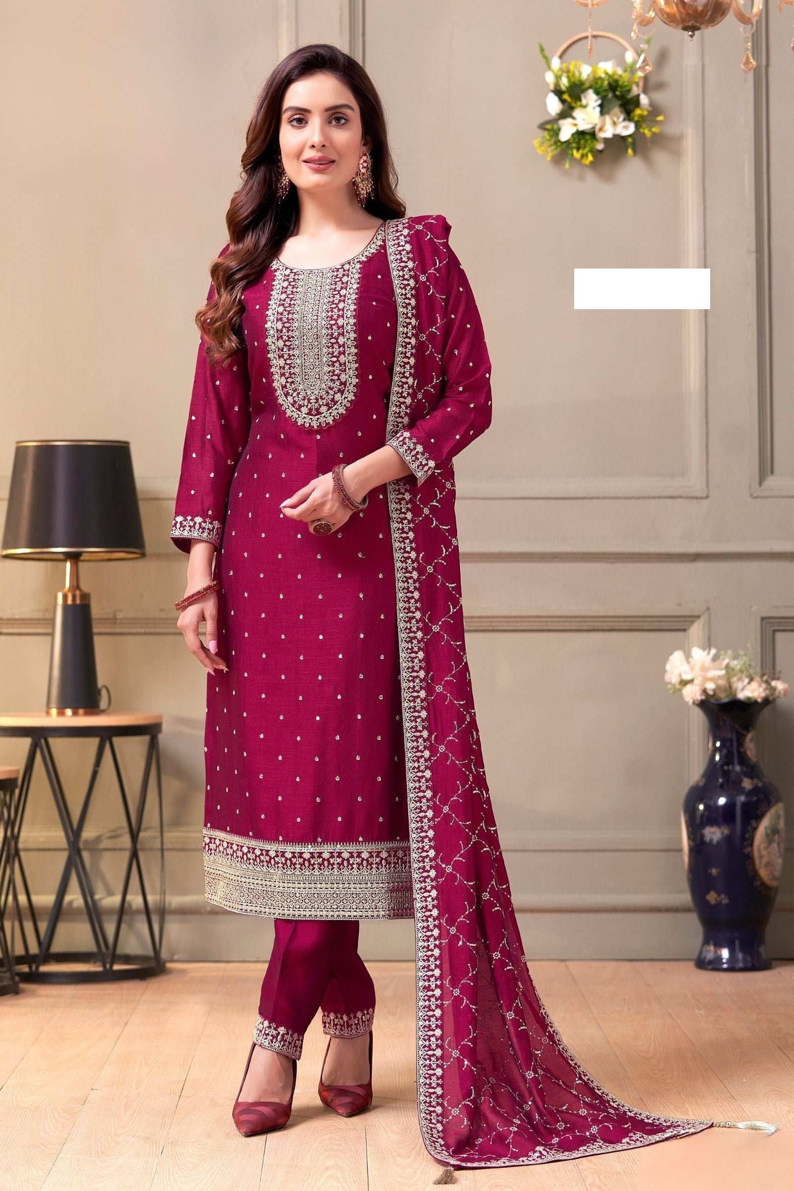 fancy top & dupatta