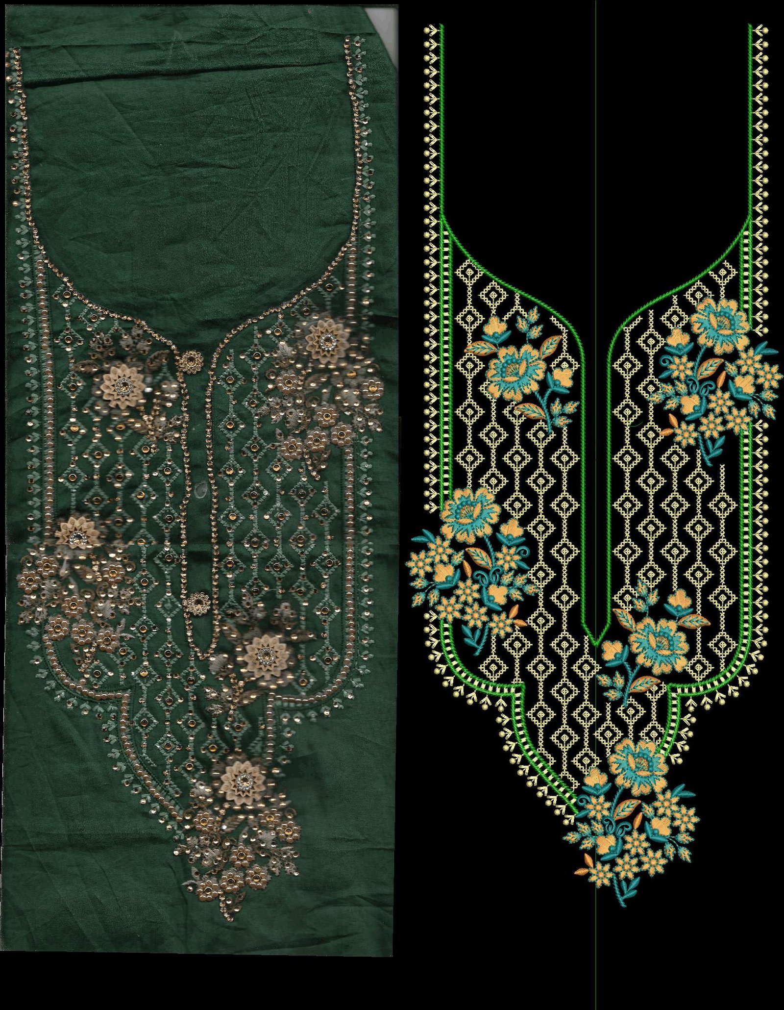 FANCY KURTI NECK