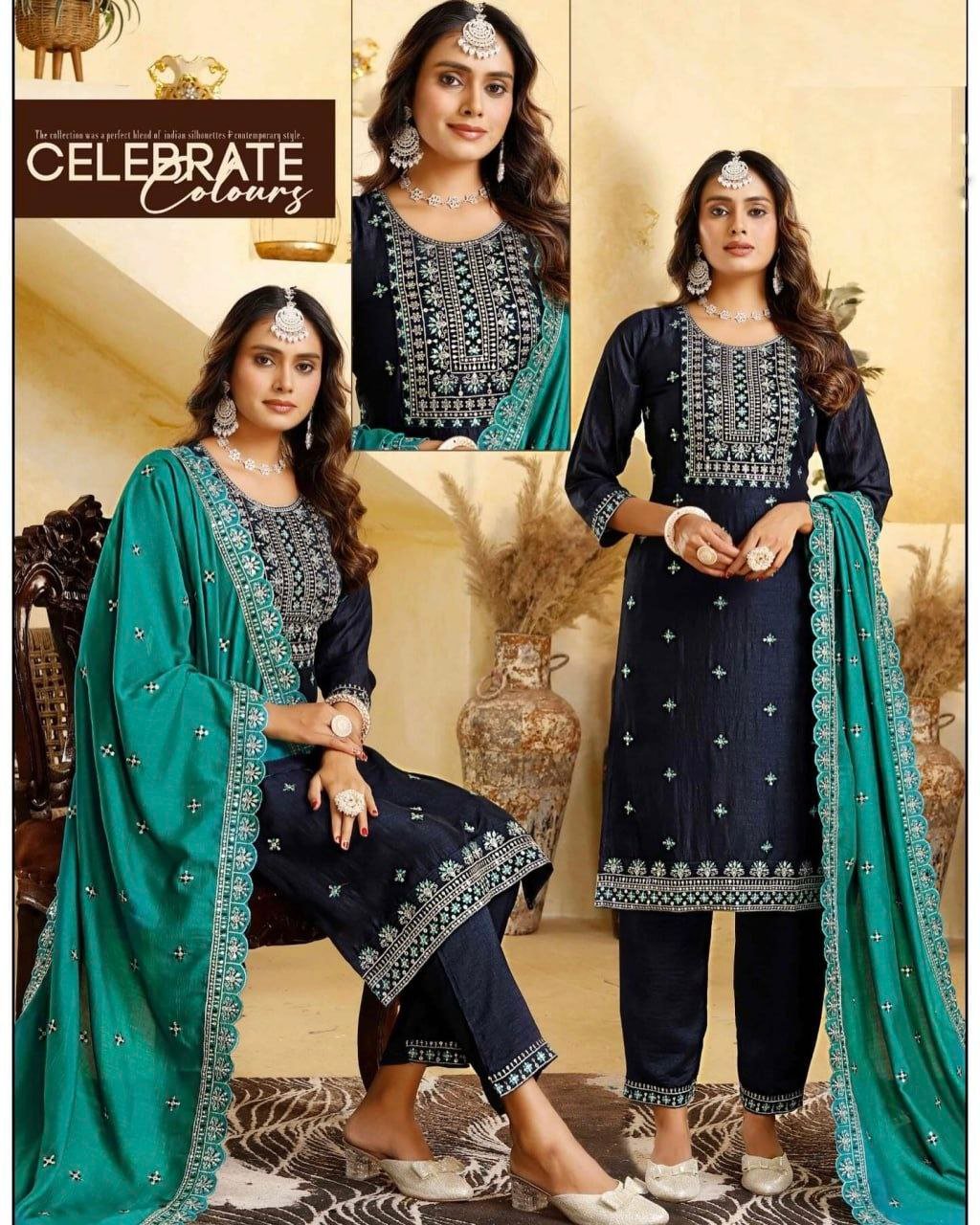 FANCY KURTI NECK PATTI DAMAN