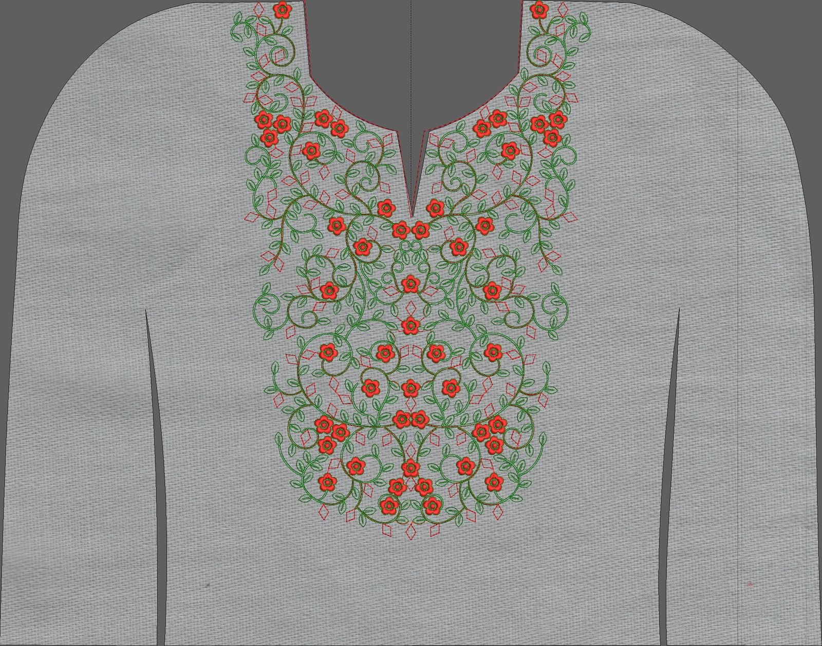 FANCY KURTI NECK