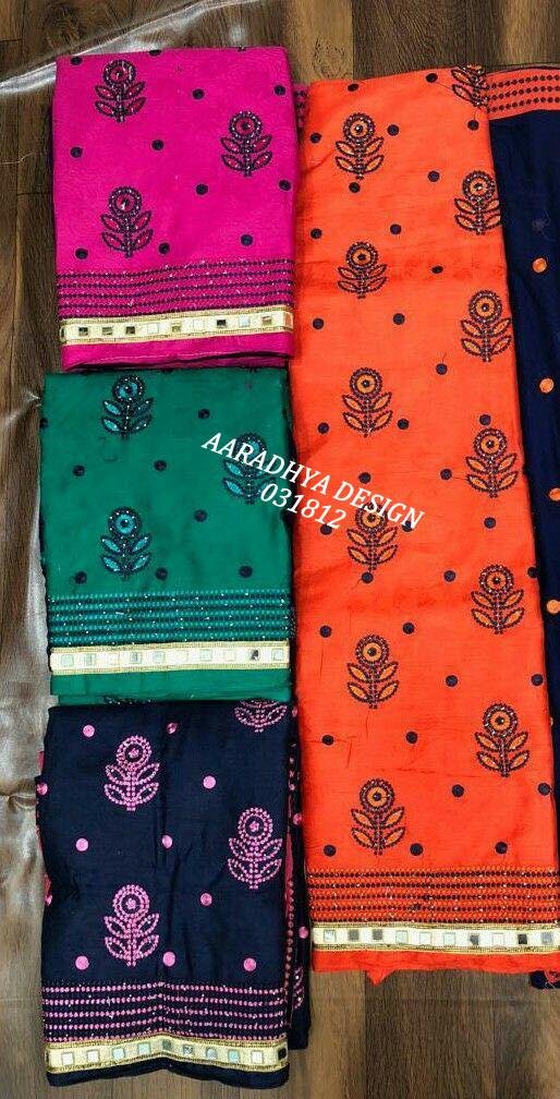 Daman & Single Head top & Duppata