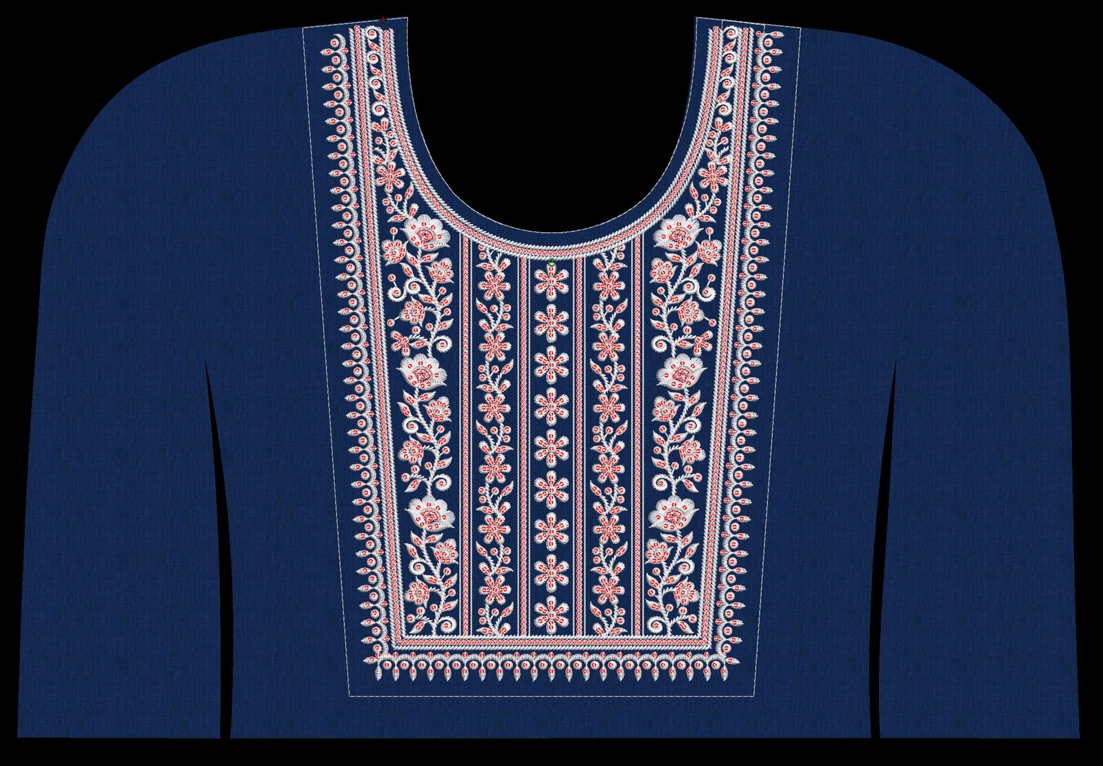 FANCY KURTI NECK