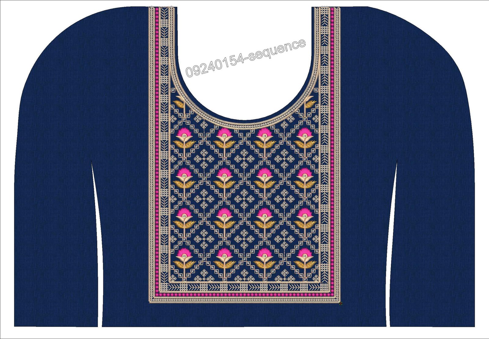 FANCY KURTI NECK
