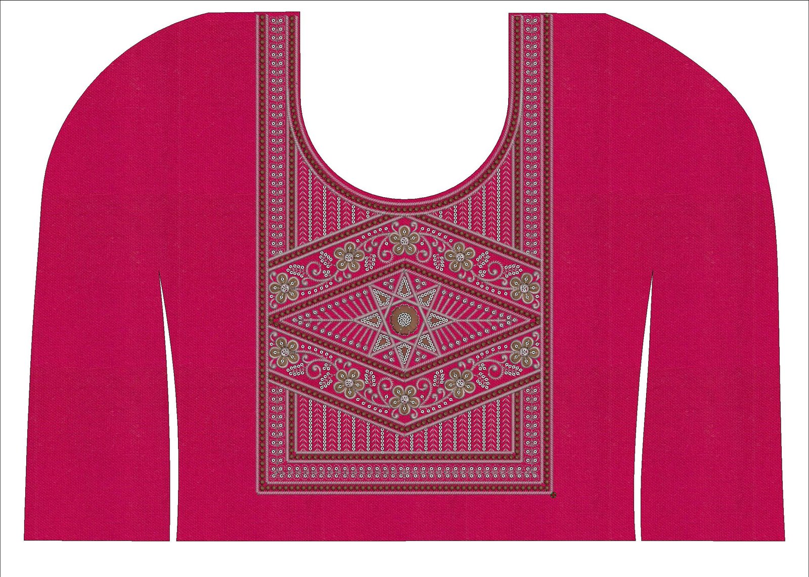 FANCY KURTI NECK