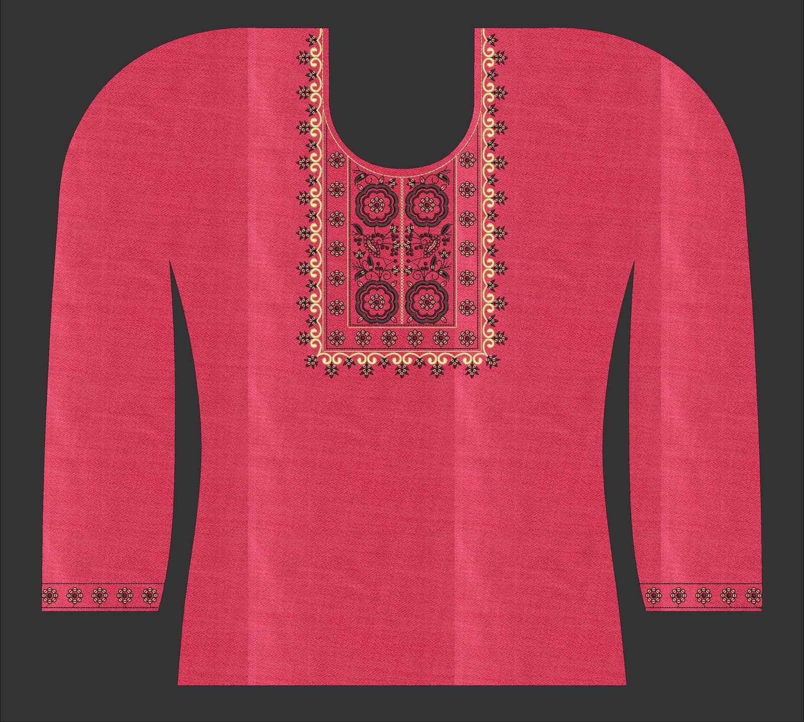 FANCY KURTI NECK