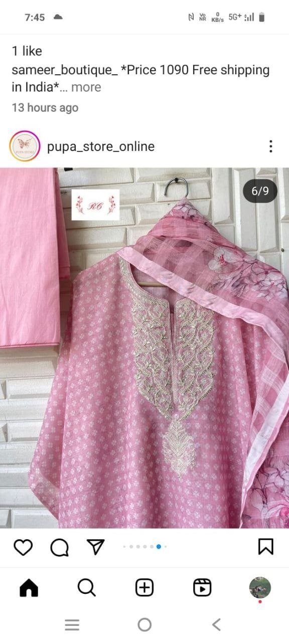 FANCY KURTI NECK