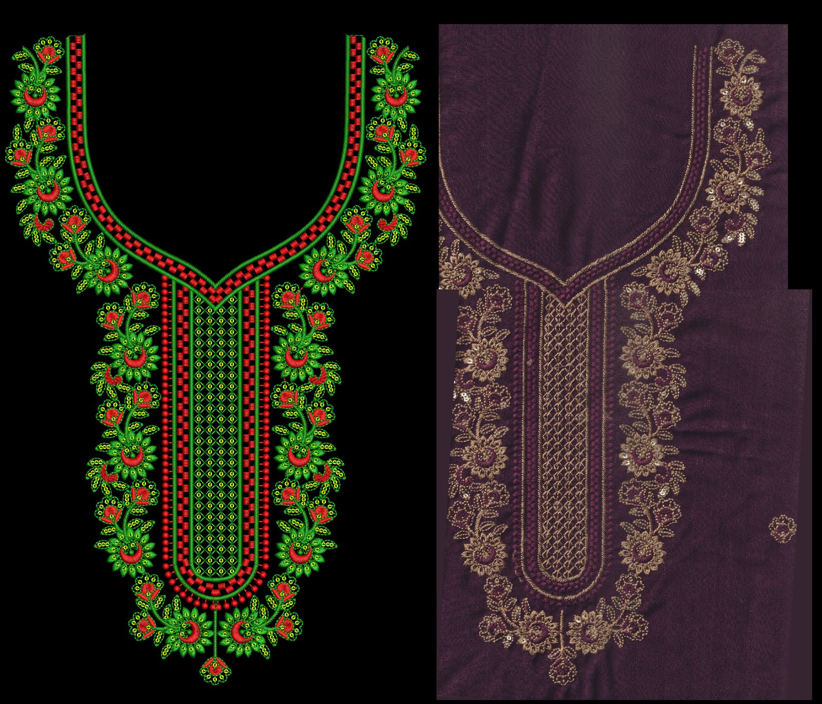 FANCY KURTI NECK