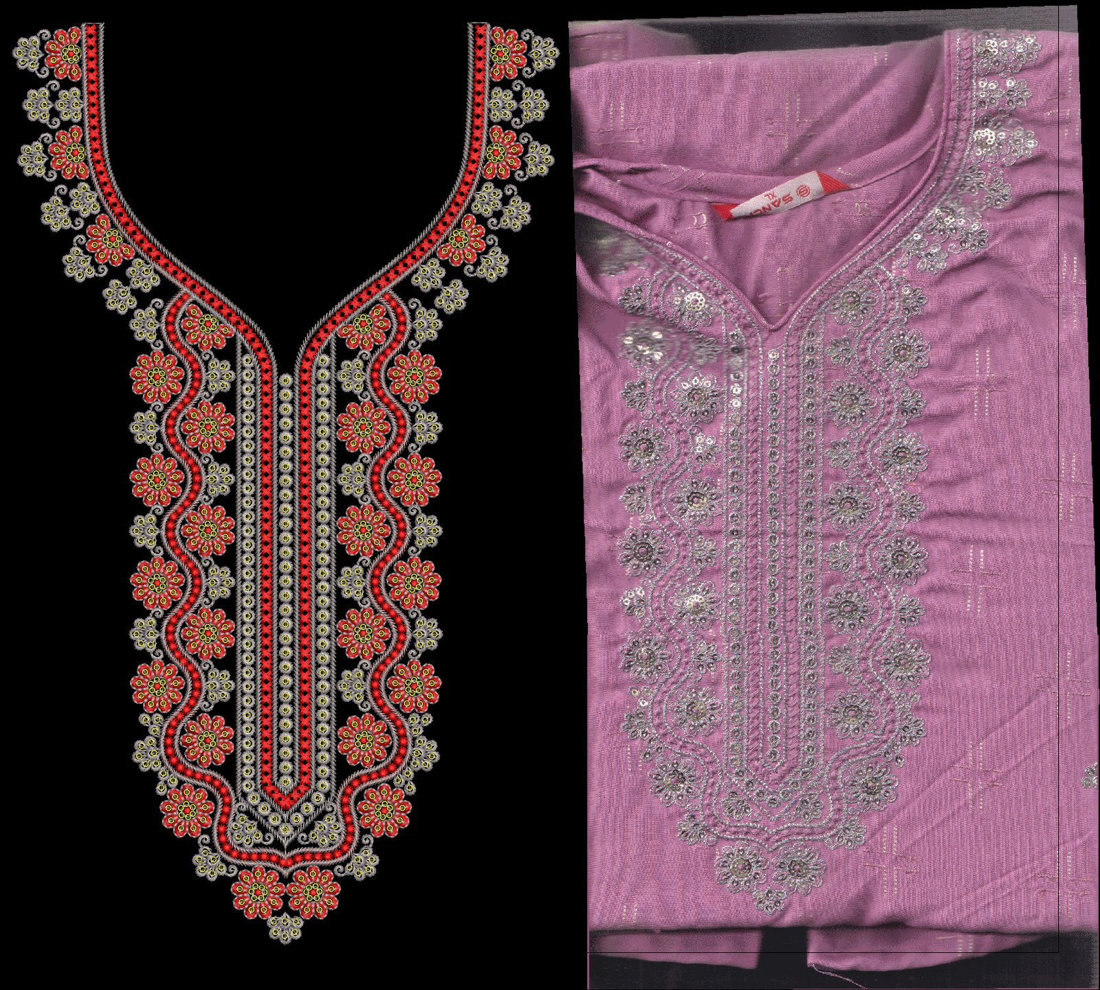FANCY KURTI NECK