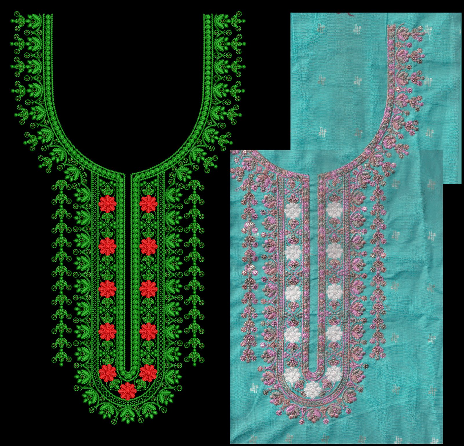 FANCY KURTI NECK