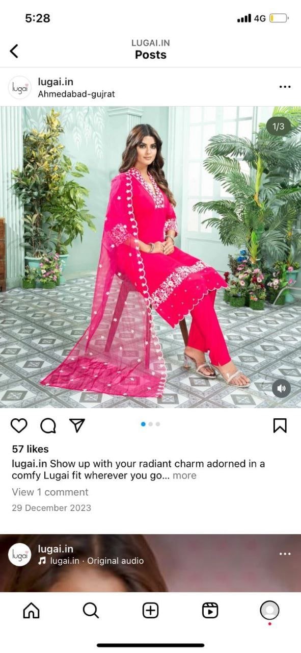 fancy top  & DUPATTA