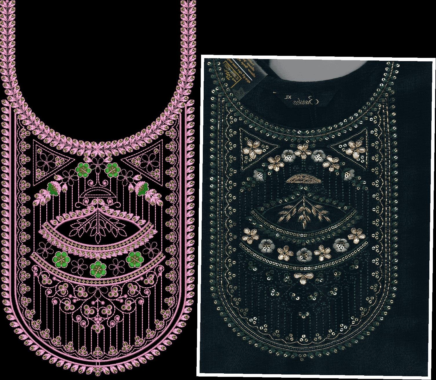 FANCY KURTI NECK