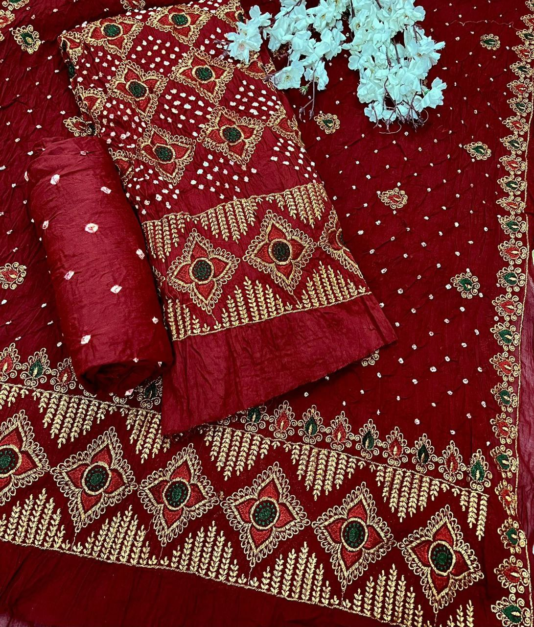 fancy top & dupatta