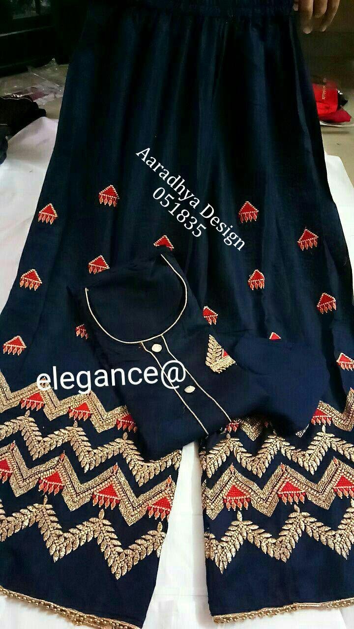Daman & Single Head top & Duppata