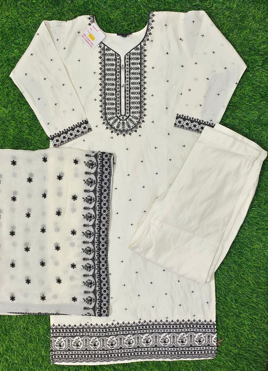 fancy top & dupatta