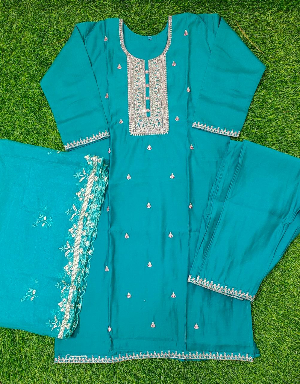 fancy top & dupatta
