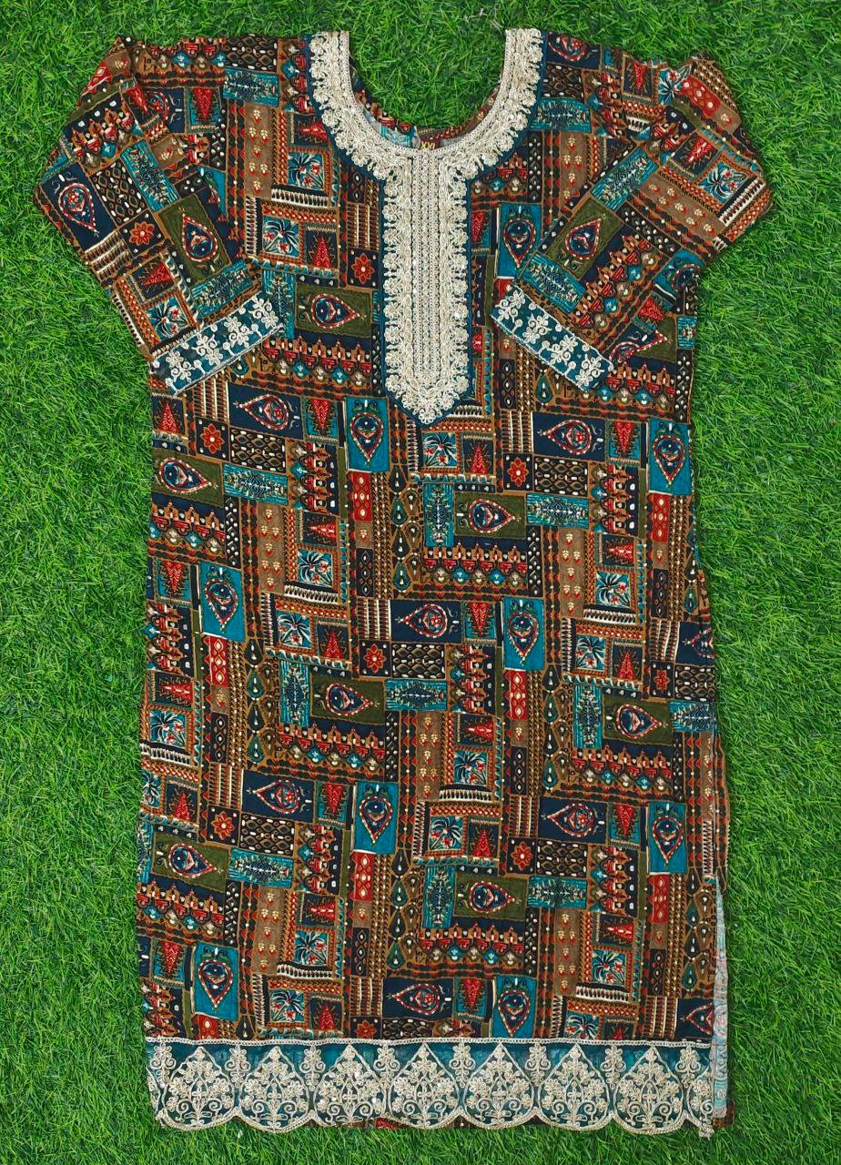 fancy top & daman