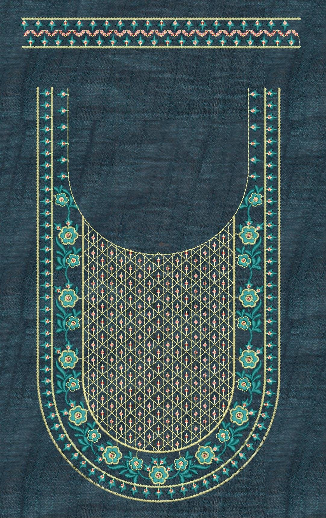 FANCY KURTI NECK PATTI