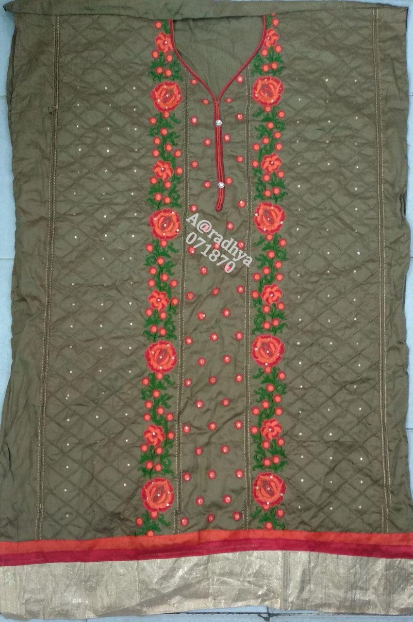Daman & Single Head top & Duppata