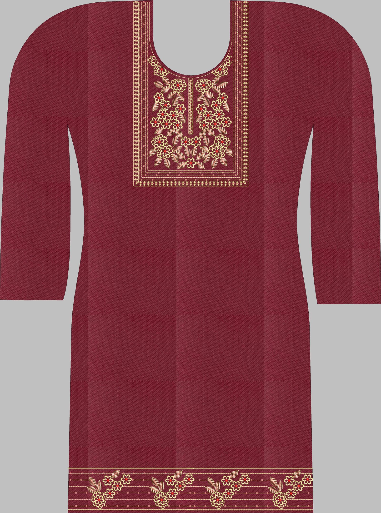 fancy top & daman