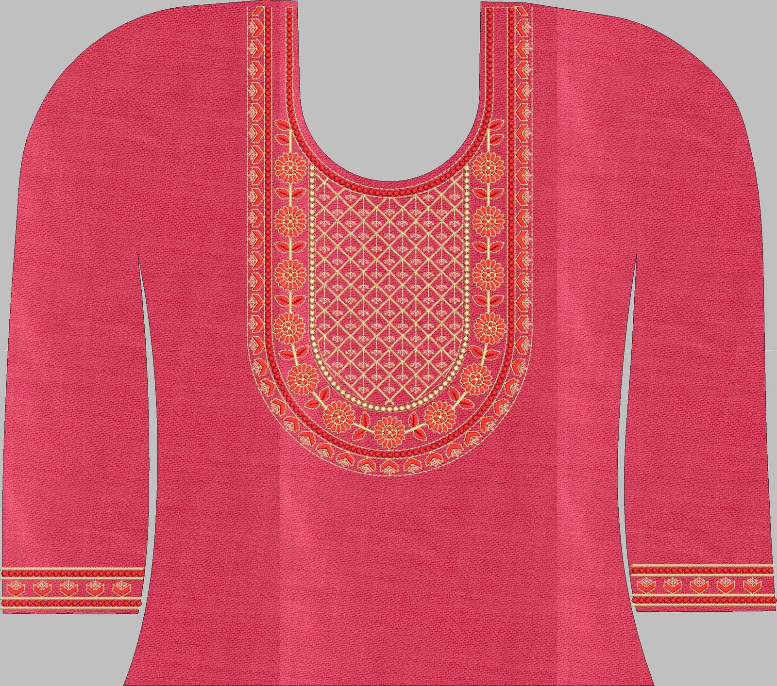 FANCY KURTI NECK PATTI