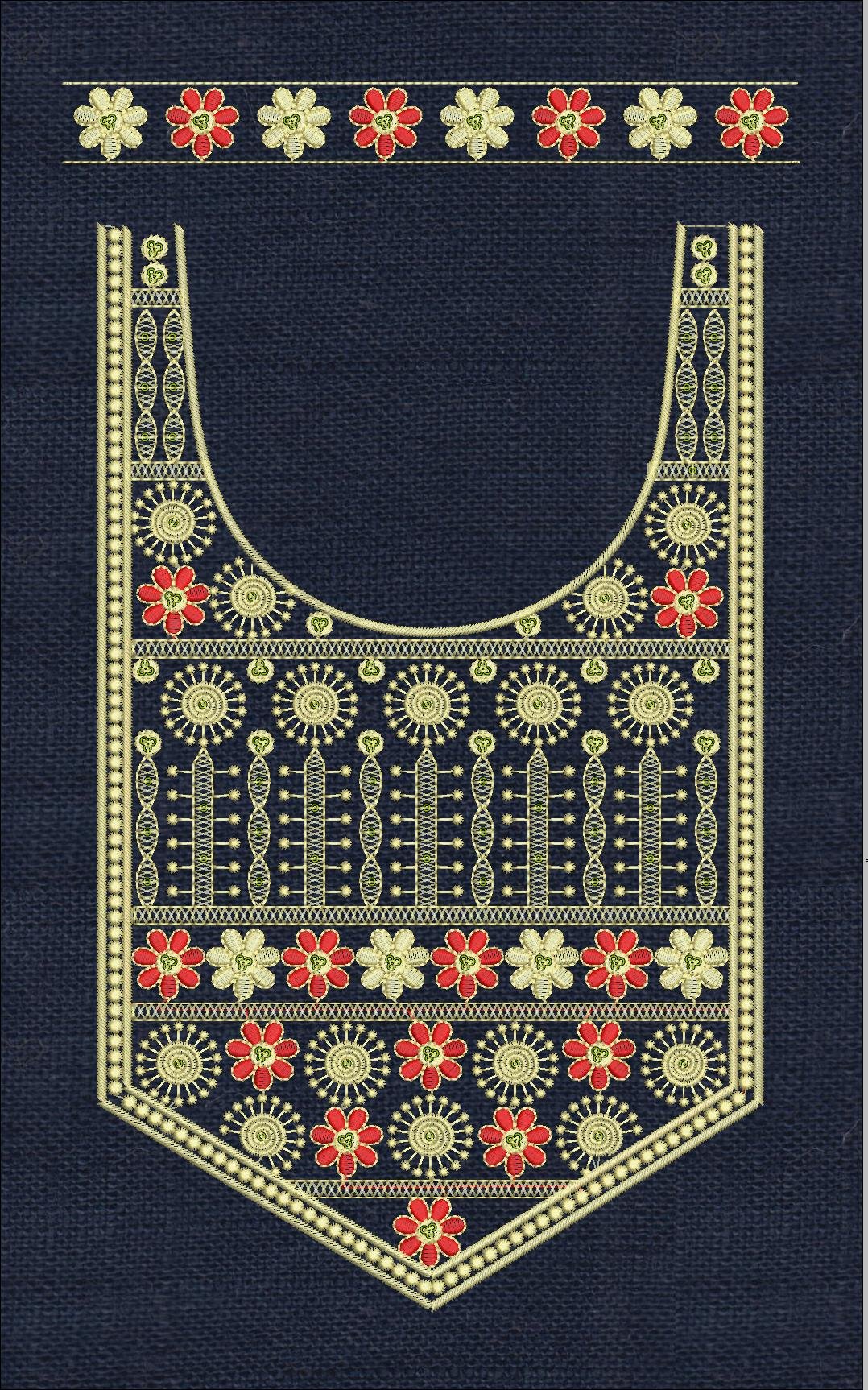 FANCY KURTI NECK PATTI