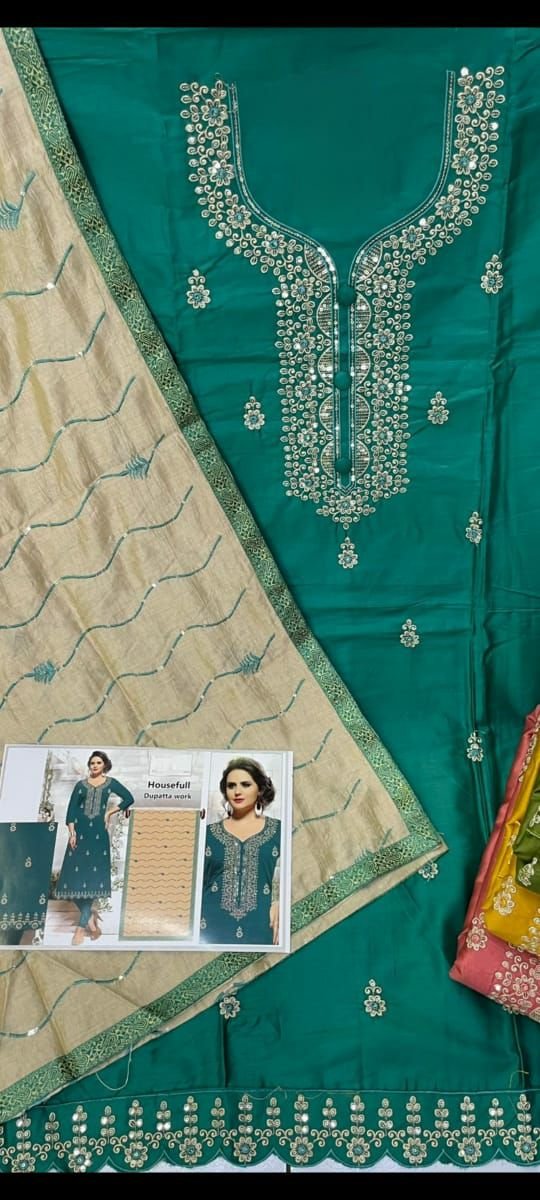 fancy top & dupatta